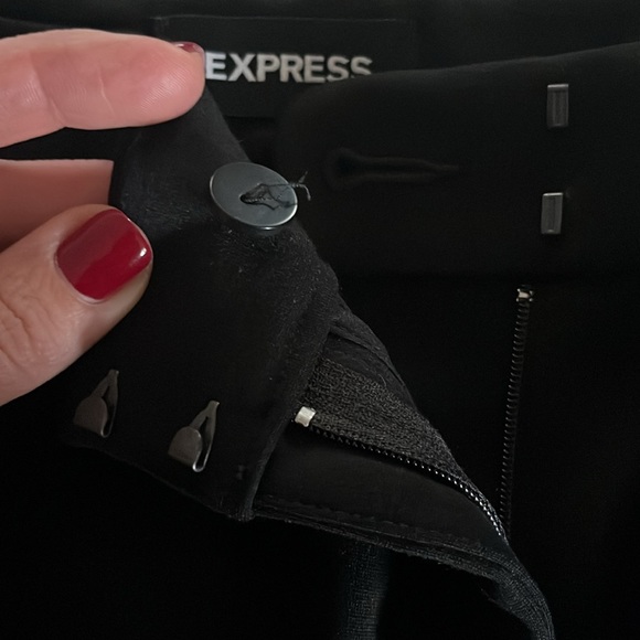 Express  Editor skinny midrise pants size 0 - Picture 4 of 8